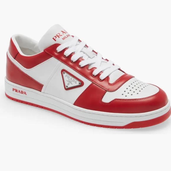 PRADA logo low top sneaker - Picture 14 of 15
